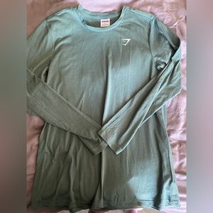 gymshark sage green long sleeve